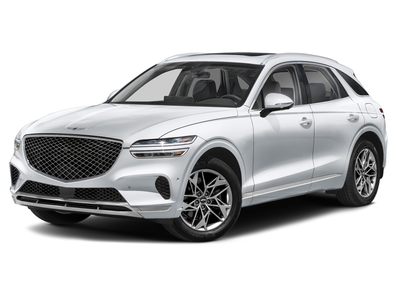 2022 Genesis GV70 2.5T in Black — front three-quarter view