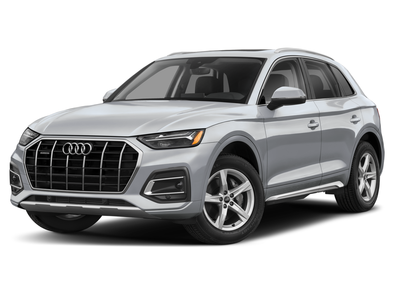2023 Audi Q5 45 S line Premium in Black — front three-quarter view