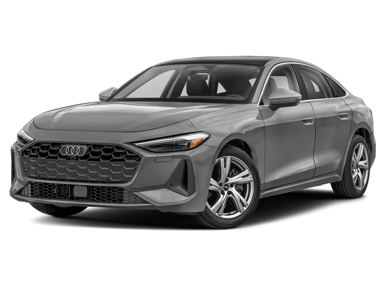2025 Audi A5 Premium in White — front three-quarter view